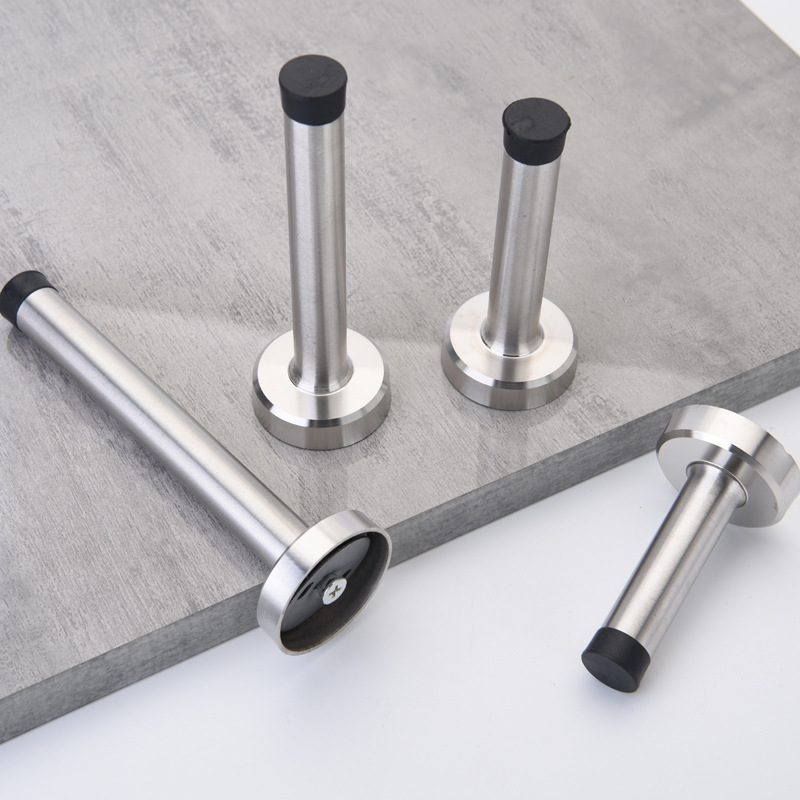 Top stainless steel rubber door stop, bathroom room door, wooden door buffer, silent door, door collision resistance, engineering door stop Application Scenario