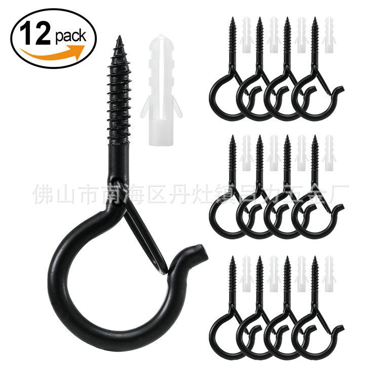 The manufacturer supplies sheep eye hooks, self-tapping hooks, sheep eye ring hooks and colored light hooks Item Picture