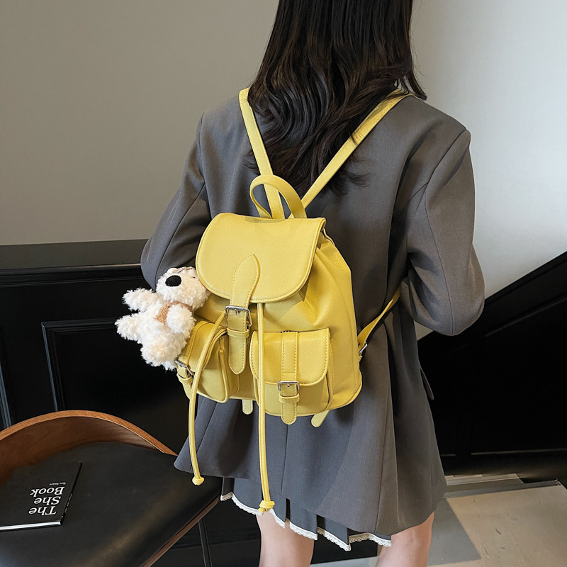 High-end, fashionable and stylish, light luxury, large-capacity small backpack for women, 2025 new style, casual, versatile and simple backpack Specification drawing