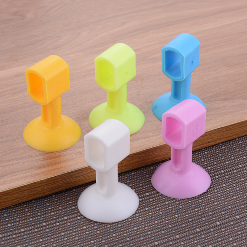 Jinshengyuan square hole silicone door suction, no need for drilling, bathroom handle anti-collision glove-type silicone door collision Application Scenario