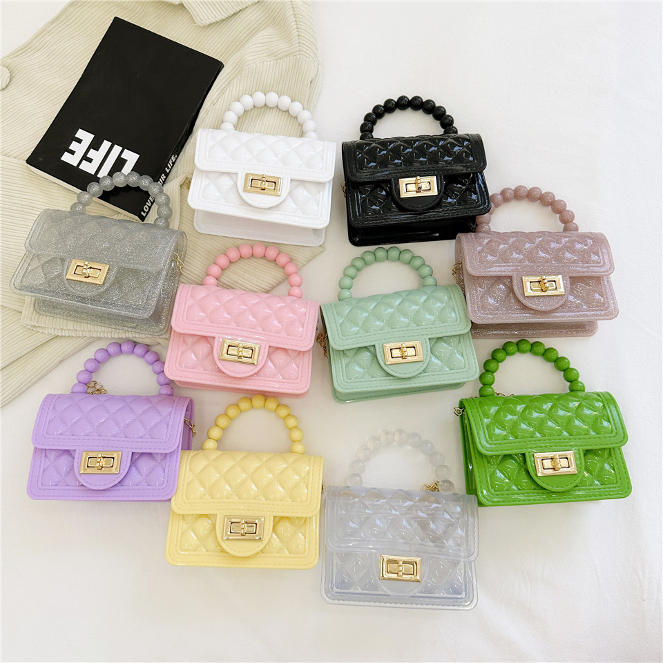 2025 New jelly bag, pvc bag, trendy women's bag, single-shoulder crossbody bag full figure