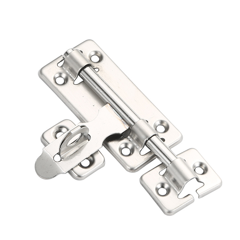 Beigu Hardware 4/6/8-inch stainless steel padlock left and right latch anti-theft door bolts for indoor and outdoor wooden doors Item Picture