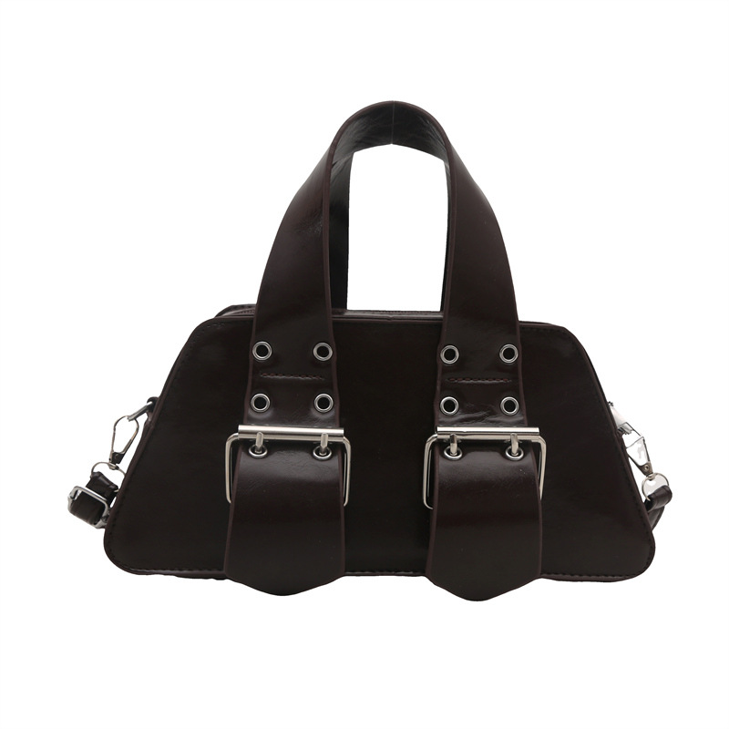 Cross-border bags 2025 New Style: Stylish, stylish, hand-held crossbody bag with Korean style design, versatile single-shoulder bag Item Picture