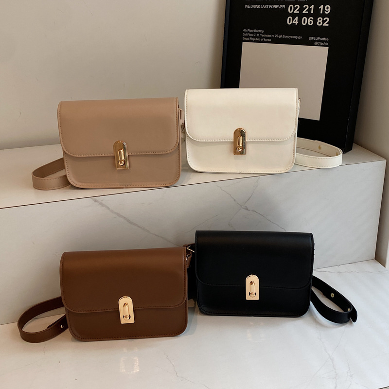 Hong Kong-style retro small bags, new women's bags for the autumn of 2024, high-end quality single-shoulder bags, commuting crossbody bags, trendy Application Scenario