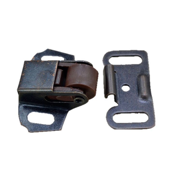 Factory direct sales and immediate supply of red antique copper, iron and plastic cabinet doors, high foot door clips and furniture hardware Item Picture