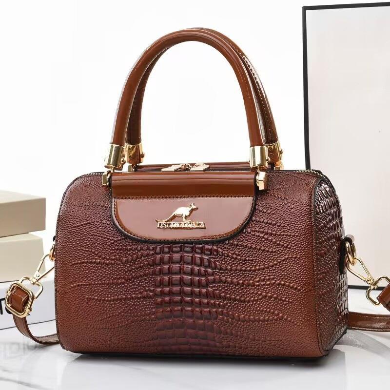 The 2023 new style of high-end and high-quality single-shoulder academic large-capacity bucket bag, a popular cross-border women's bag in solid color Specification drawing