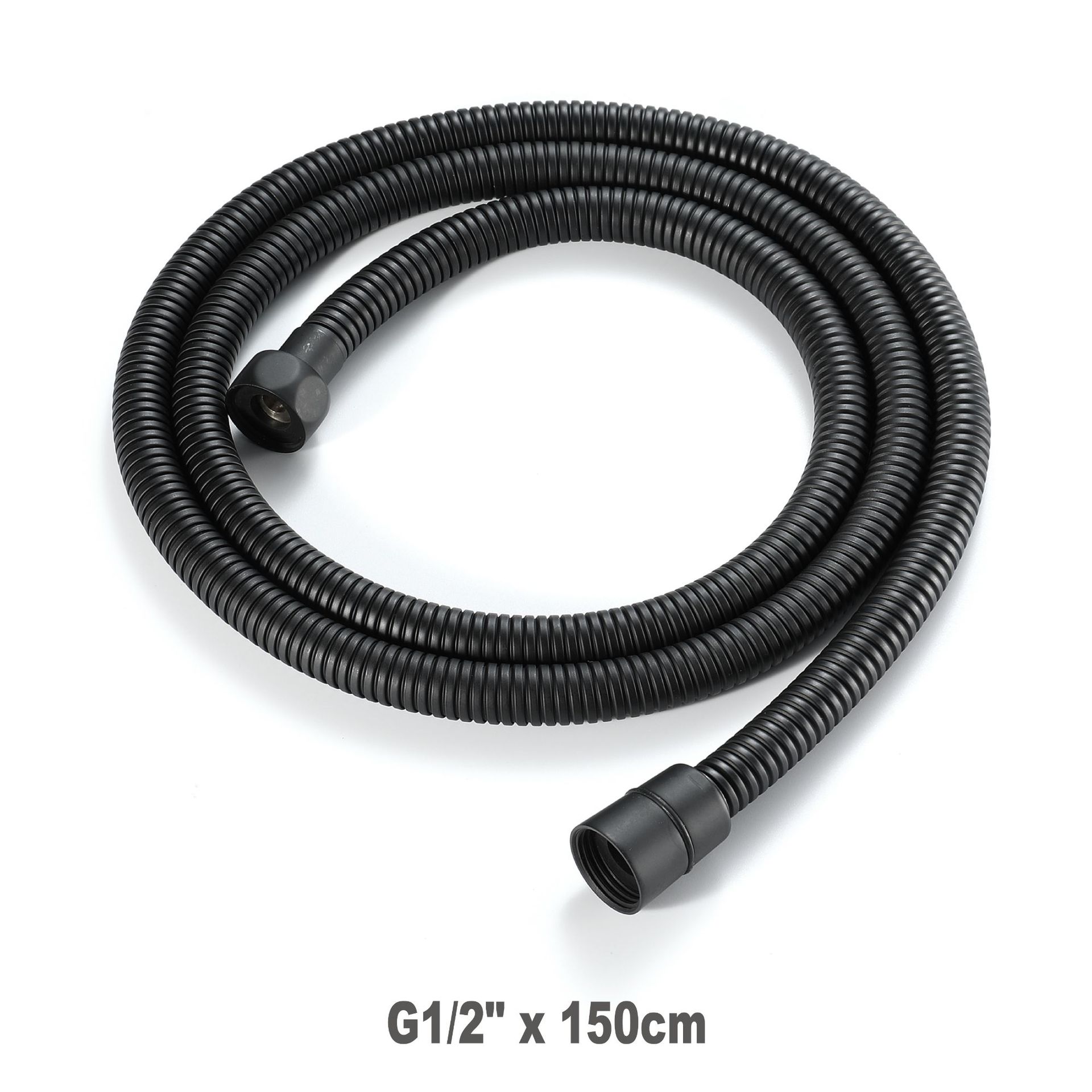 Factory direct sales of shower hoses in various colors, stainless steel hoses, copper double-buckle shower hoses HI23001 Item Picture