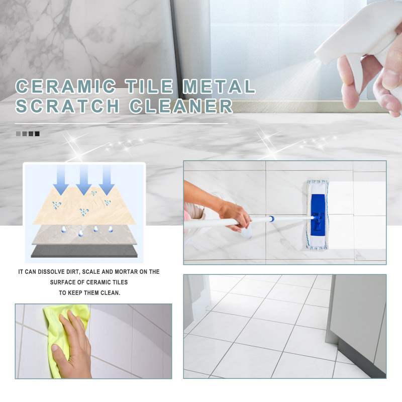 【 Cross-border Exclusive 】JUE-FISH Ceramic Stone Crystal Coating Agent for Kitchen Quartz Stone Tile cleaning and stain repair Application Scenario