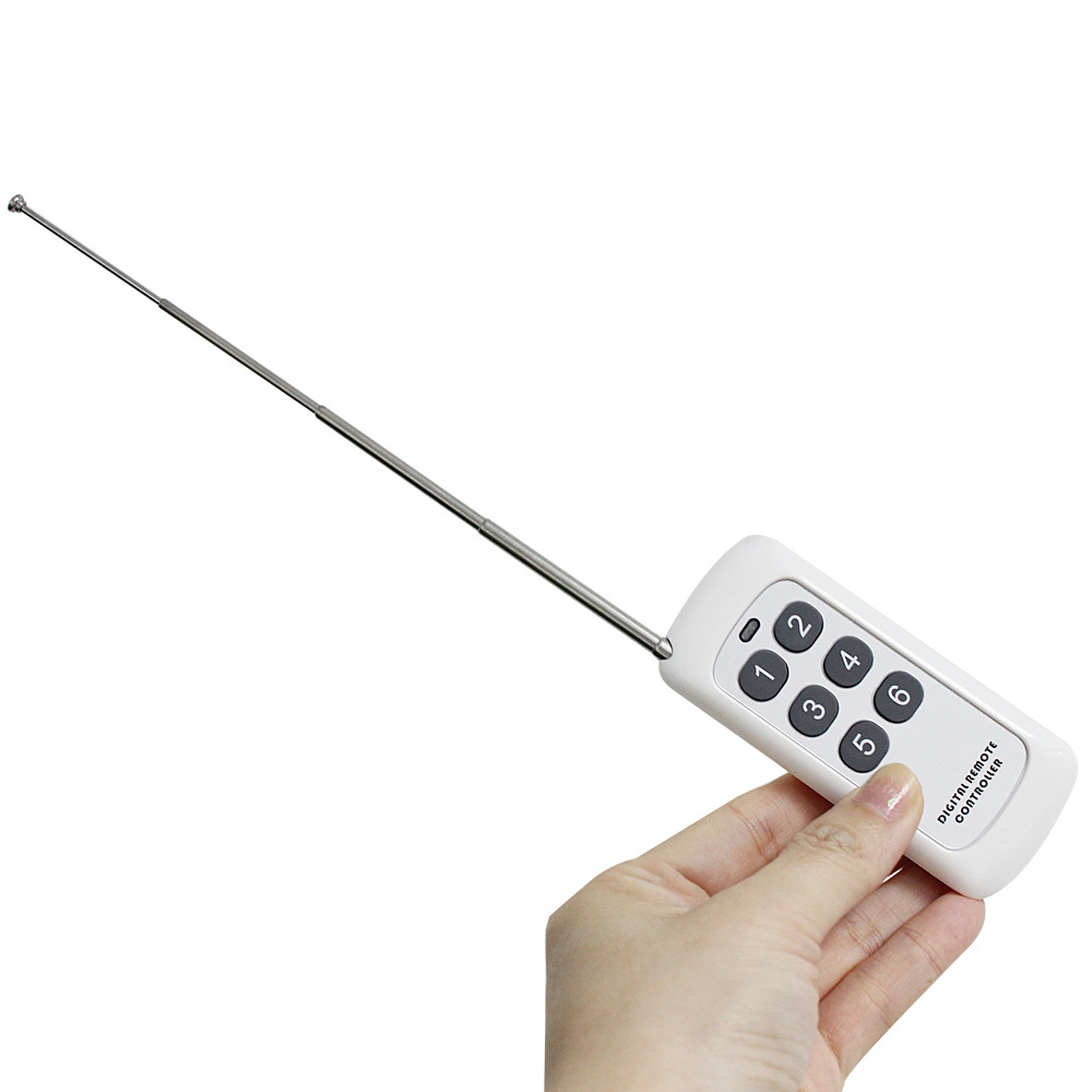 Customized 6-key high-power wireless remote control for water pumps, motors, lighting equipment and 4-kilometer long-distance controller by the manufacturer Application Scenario