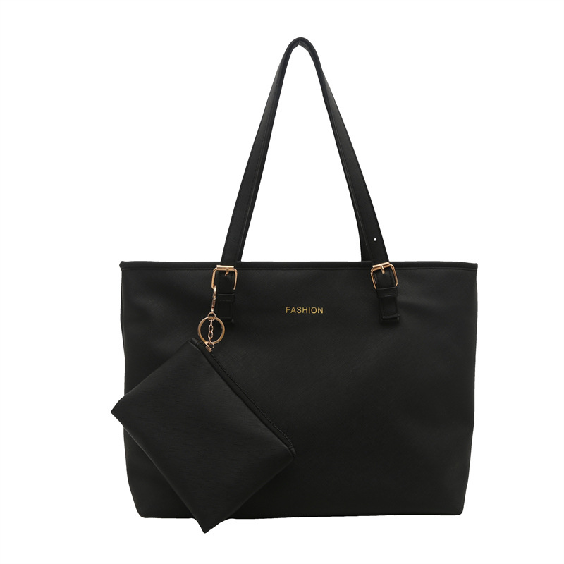Summer 2025 New style fashionable and versatile commuter single-shoulder bag, retro tote bag, simple and elegant, large-capacity handbag Item Picture
