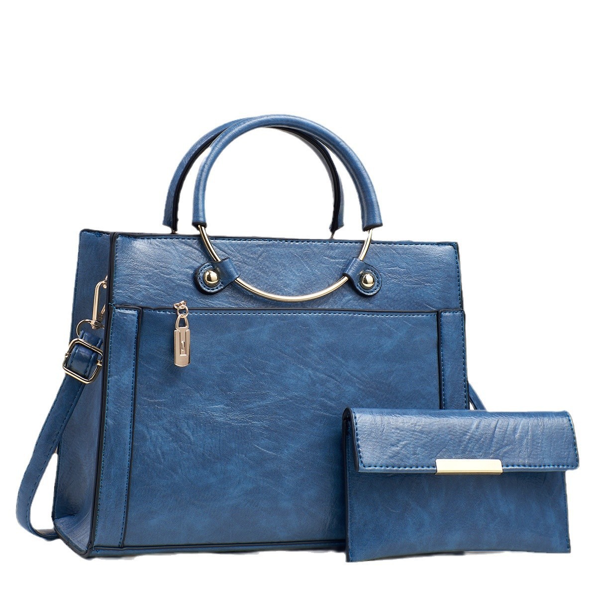In 2024, there will be a best-selling winter large bag for foreign trade. It will be a new fashion item for women. The single-shoulder crossbody bag from the manufacturer is versatile and can be carried by hand Item Picture