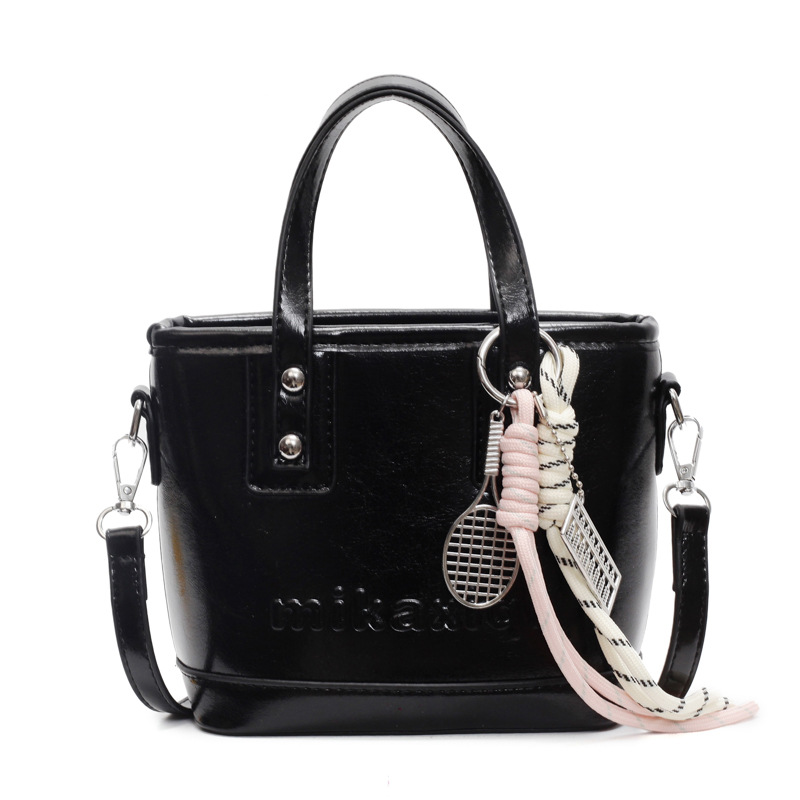 Korean style trendy and high-end hand-held bucket bag 2025 new fashion casual single-shoulder bag simple and versatile crossbody bag Item Picture