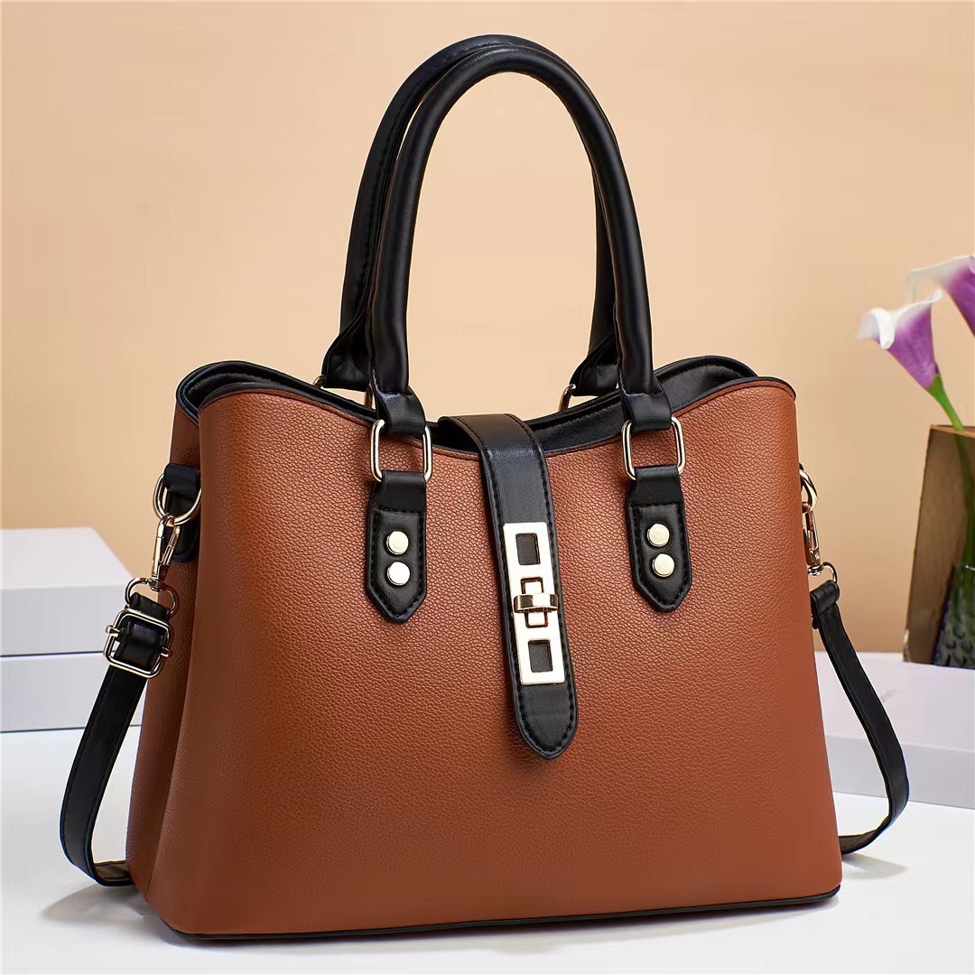 "2024 New Korean version women's single-shoulder crossbody bag, fashionable and versatile, trendy women's bag factory direct sales. Specification drawing