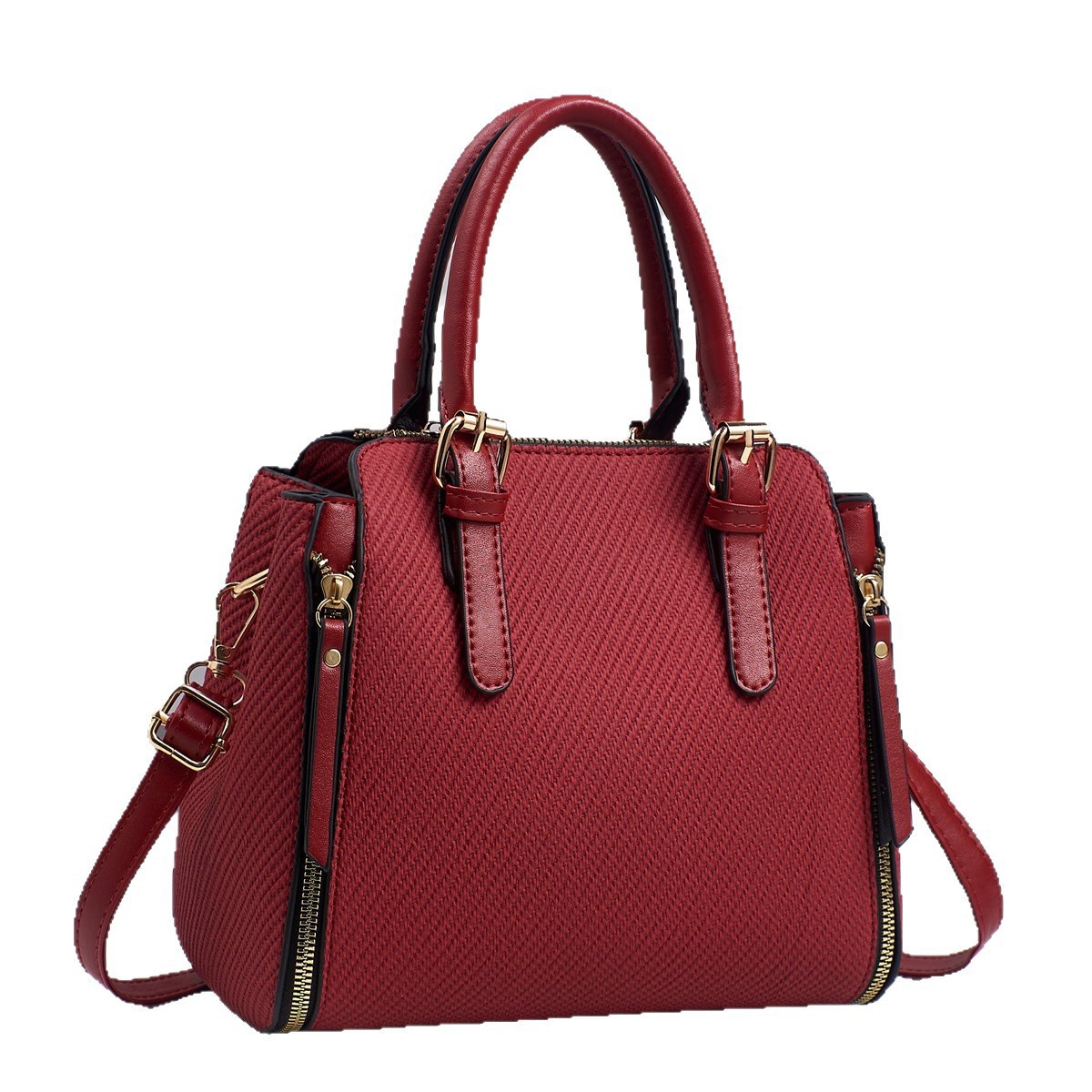 Cross-border fabric texture handbag 2025 new style high-end Mother's Day gift for Mom, a grand handbag Item Picture