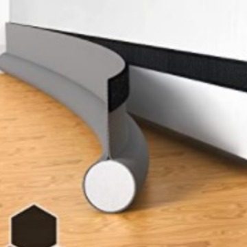 Upgraded adhesive type door bottom sealing strip, sound insulation gap, heat preservation, windproof strip, heat preservation, dust-proof and insect-proof rubber strip door details Picture