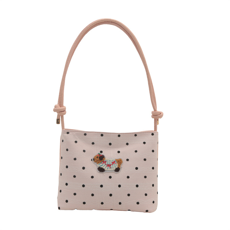 This year's trendy and niche women's 2024 new fashion and simple crossbody bag, single-shoulder underarm bag, bucket bag Item Picture