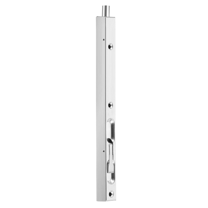 Stainless steel concealed latch box-type extended and thickened solid core latch top and bottom invisible double-opening double bolt anti-theft door Item Picture