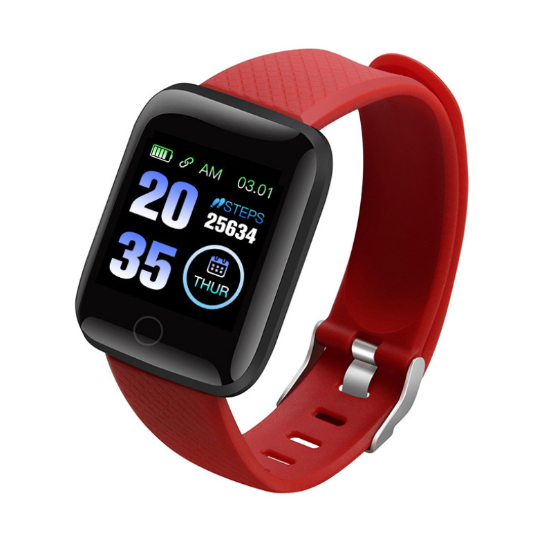 116plus Smart 116S Bracelet, sports heart rate and blood pressure, Bluetooth monitoring, step-counting smartwatch, cross-border trade Application Scenario