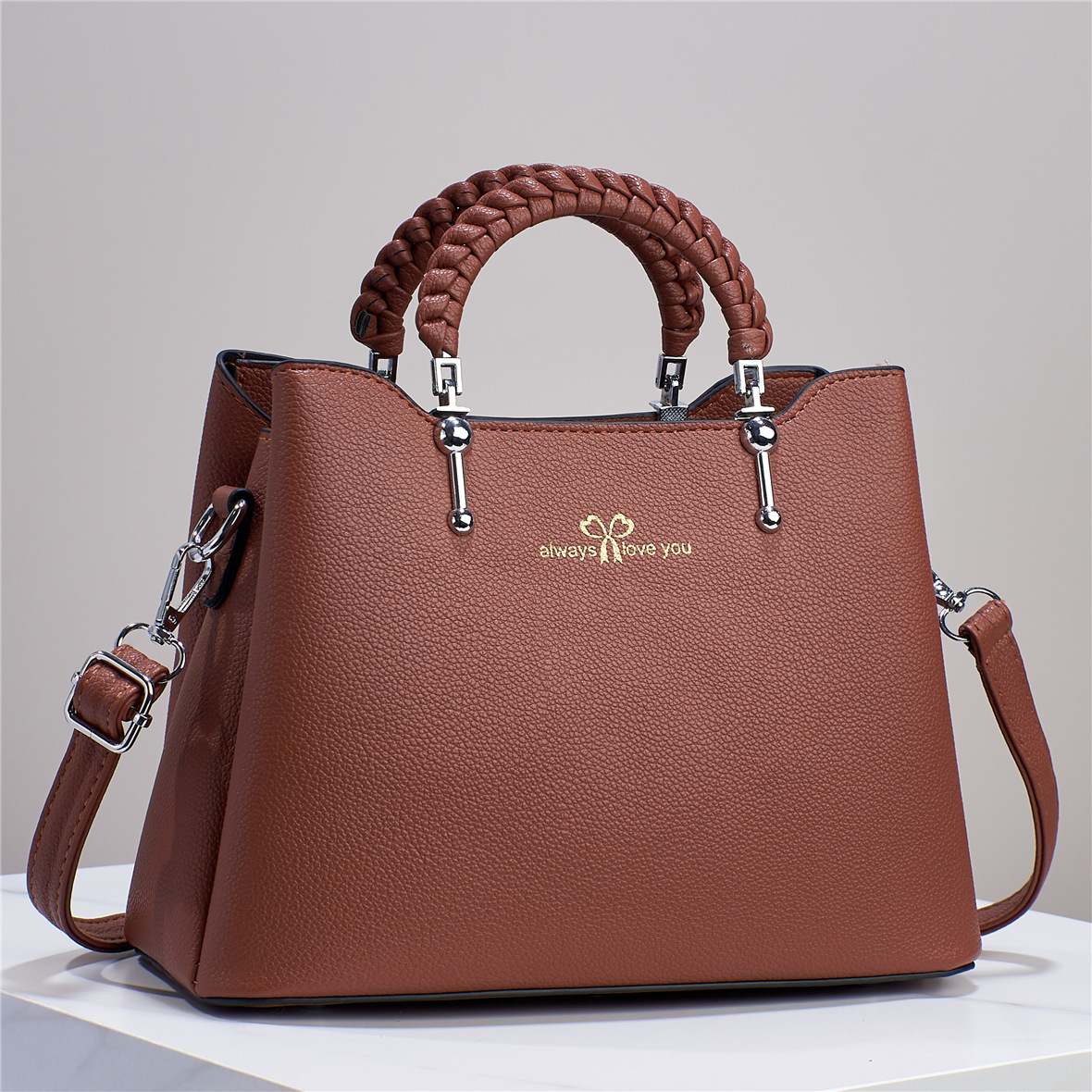 Women's bag 2023 New Trendy bag, women's style, fashionable and elegant, single-shoulder, hand-carry, crossbody bag, one-piece consignment Specification drawing