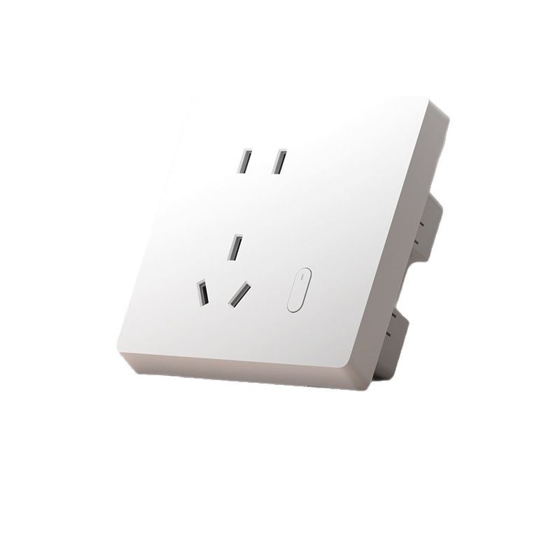 Xiaomi Smart wall socket over-temperature and overload protection flame retardant APP linkage power consumption statistics for household use Item Picture