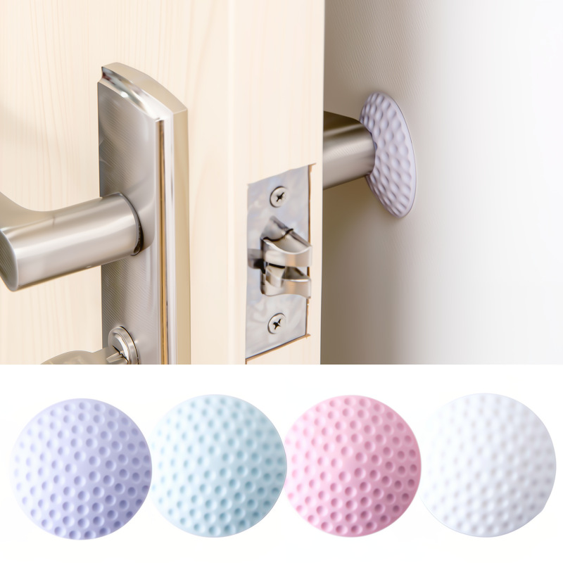 Door handle anti-collision pads, rear anti-collision stickers, anti-collision pads, door stops, wall anti-collision pads, silicone shock-absorbing pads, door stops full figure