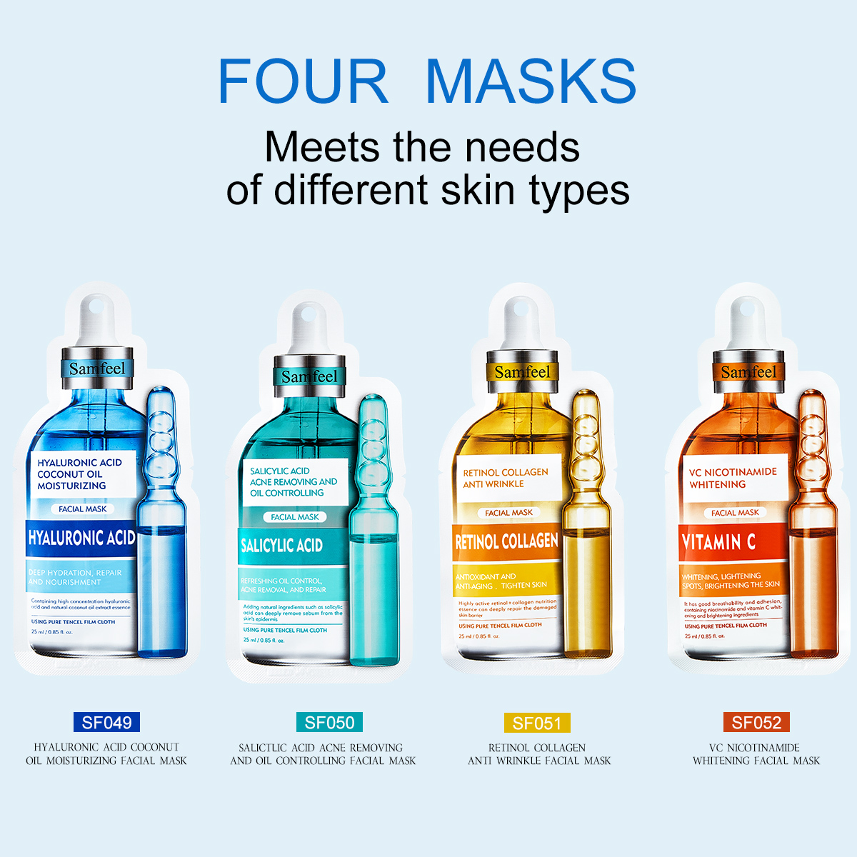 Salicylic Acid Acne Removing and Oil Controlling facial mask Application Scenario