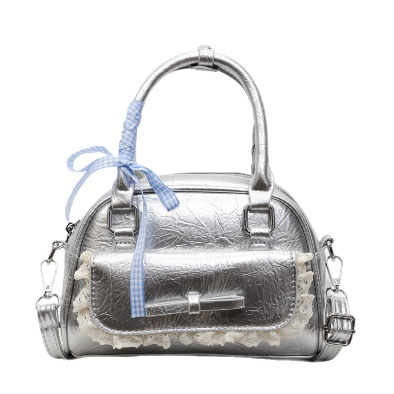 A simple and stylish small square bag for women, a new 2025 trendy handbag, a niche and versatile single-shoulder bag, a Korean-style fashionable crossbody bag Item Picture