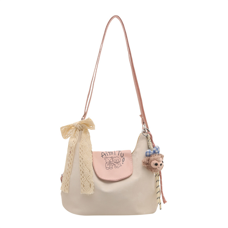 Cross-border trendy women's 2025 new backpack, matte texture single-shoulder bag, large-capacity commuter crossbody bag Item Picture