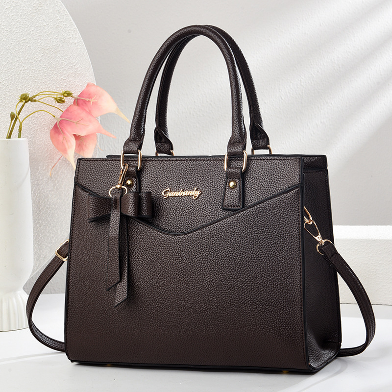 Cross-border delivery of women's bags 2025 new style crossbody bag, women's handbag, large capacity, high-end girls' feel, Kerry bag Specification drawing