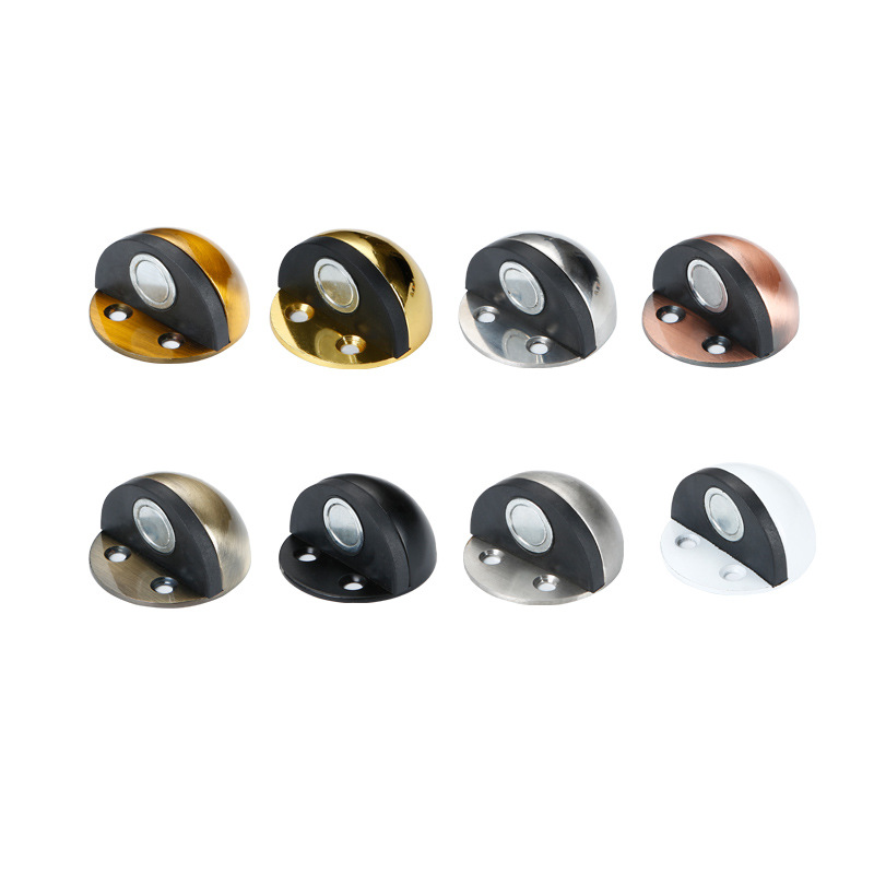 Factory direct sales of stainless steel door stops, anti-collision door stops, door stops without holes, anti-collision devices, and glass door impact door stops Item Picture