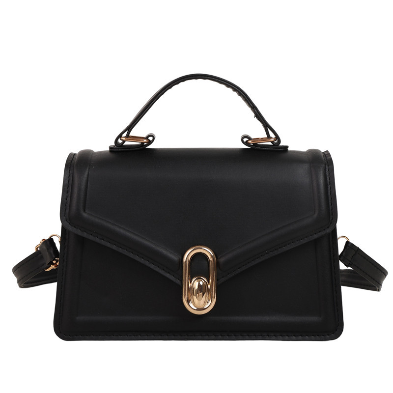 Cross-border 2025 Spring New Style fashionable and versatile solid color single-shoulder small square bag, stylish and high-quality single-shoulder crossbody bag Item Picture