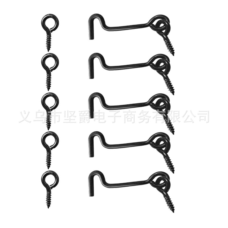 Old-fashioned sliding door and window fixed hooks, window hooks, air hooks, window hooks, air hooks, iron tie hooks, ventilation accessories Specification drawing