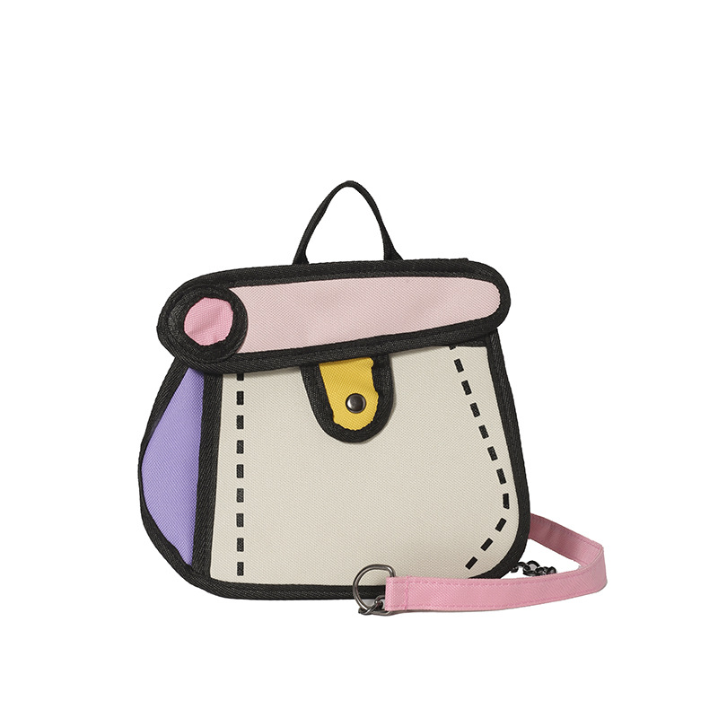 Orange cake bag Anime 2025 Fashionable women's single-shoulder bag mini crossbody bag, new 2D style Item Picture