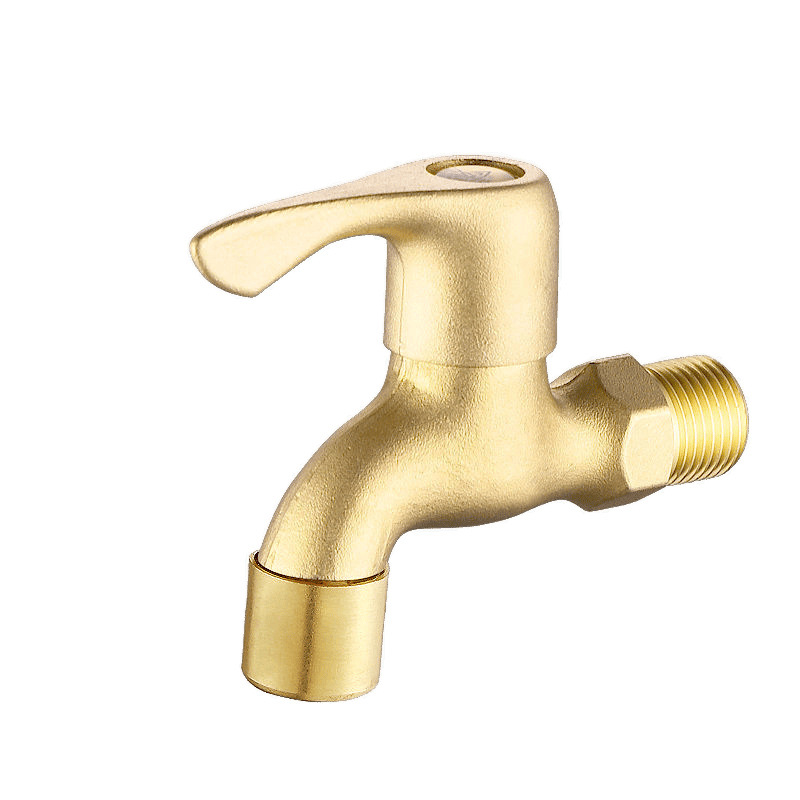 All-copper thickened washing machine faucet, car wash and flower watering faucet switch, tap water, household 4-inch faucet, anti-freezing and cracking Item Picture