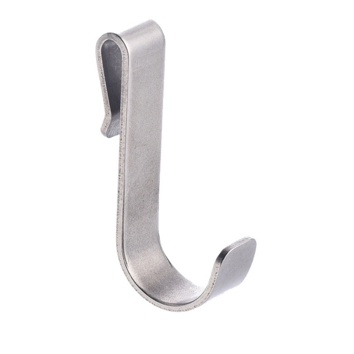 Bathroom hook, strong load-bearing, small hook without drilling, multi-functional hook hanging rack, stainless steel hook, perforated plate hook Item Picture