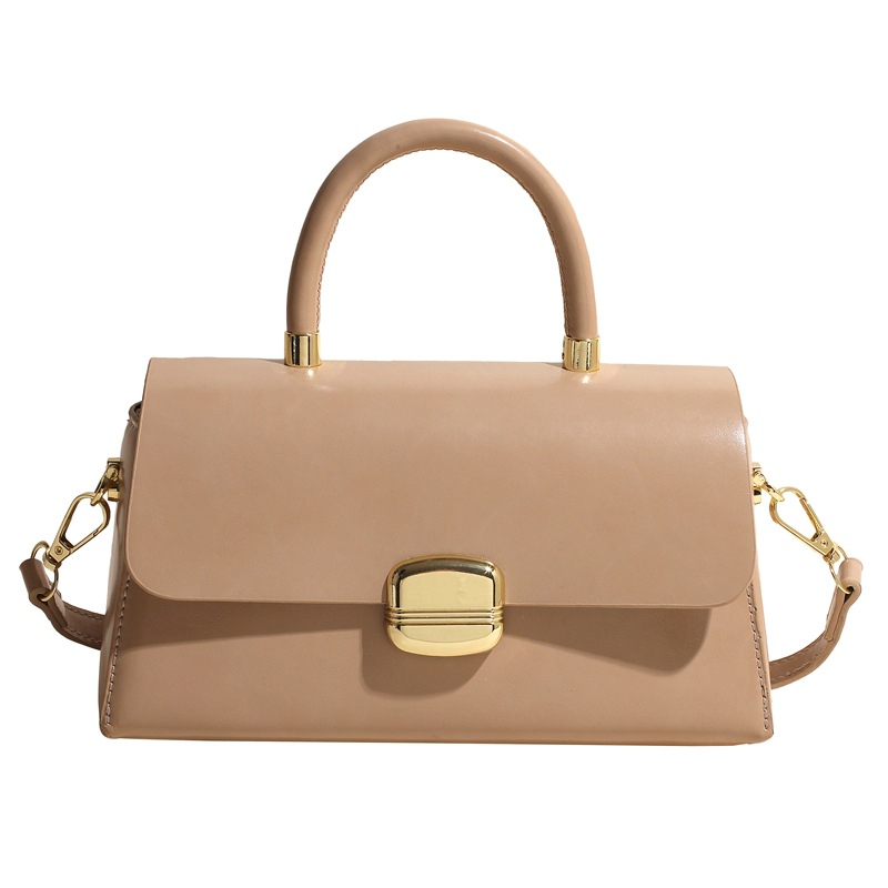 A simple and elegant hand-held small square bag for women, 2025 new Korean style, trendy, casual and versatile single-shoulder bag, a high-end women's bag Item Picture