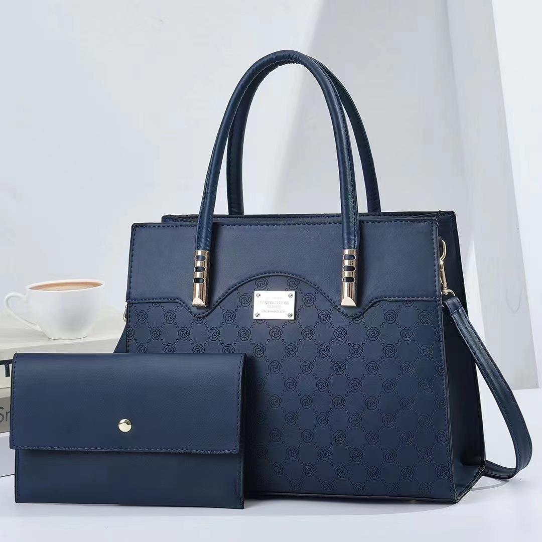Fashionable women's 2023 new large-capacity women's bag, casual retro single-shoulder crossbody bag, stylish handbag Specification drawing