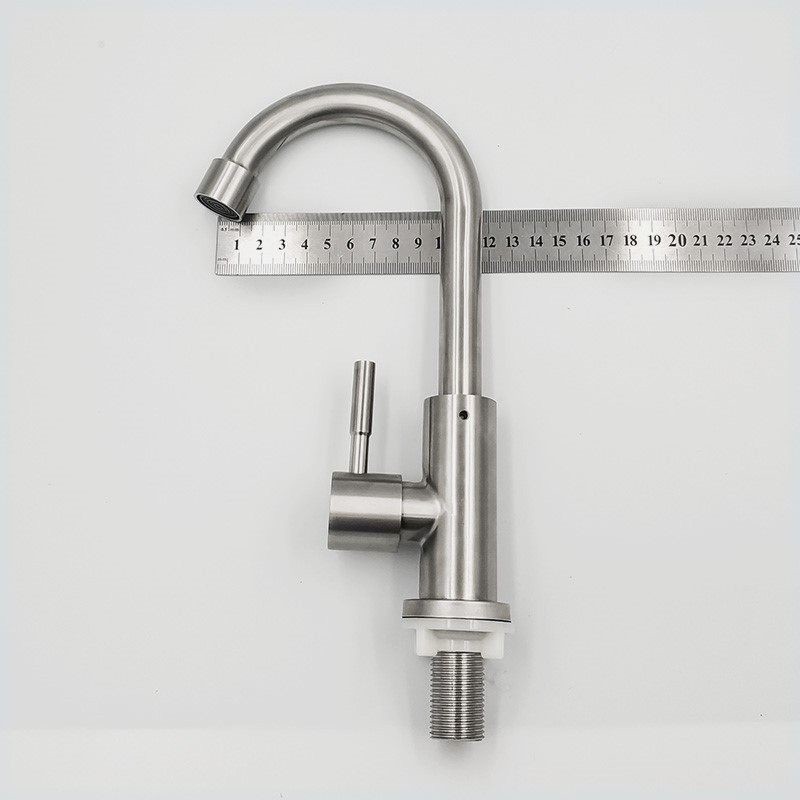 Bathroom washbasin, single cold faucet, washbasin, household bathroom cabinet, washstand basin, washbasin, rotatable single hole Application Scenario