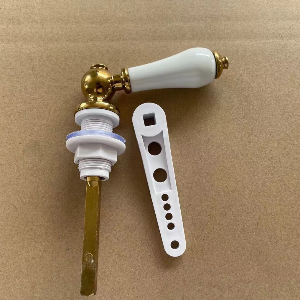 Direct sales from the manufacturer of gold-plated ceramic toilet wrenches, bathroom fixtures, zinc alloy water tank accessories, and toilet handles full figure
