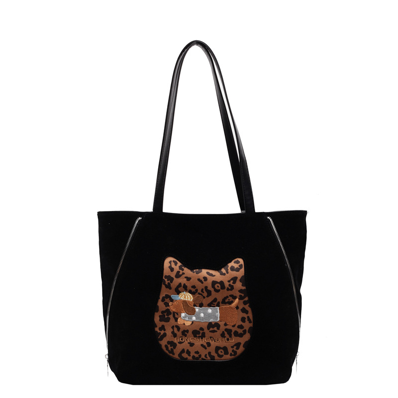 Commuting retro large-capacity women's backpack 2024 new style casual, versatile, fashionable and high-end single-shoulder tote bag Item Picture