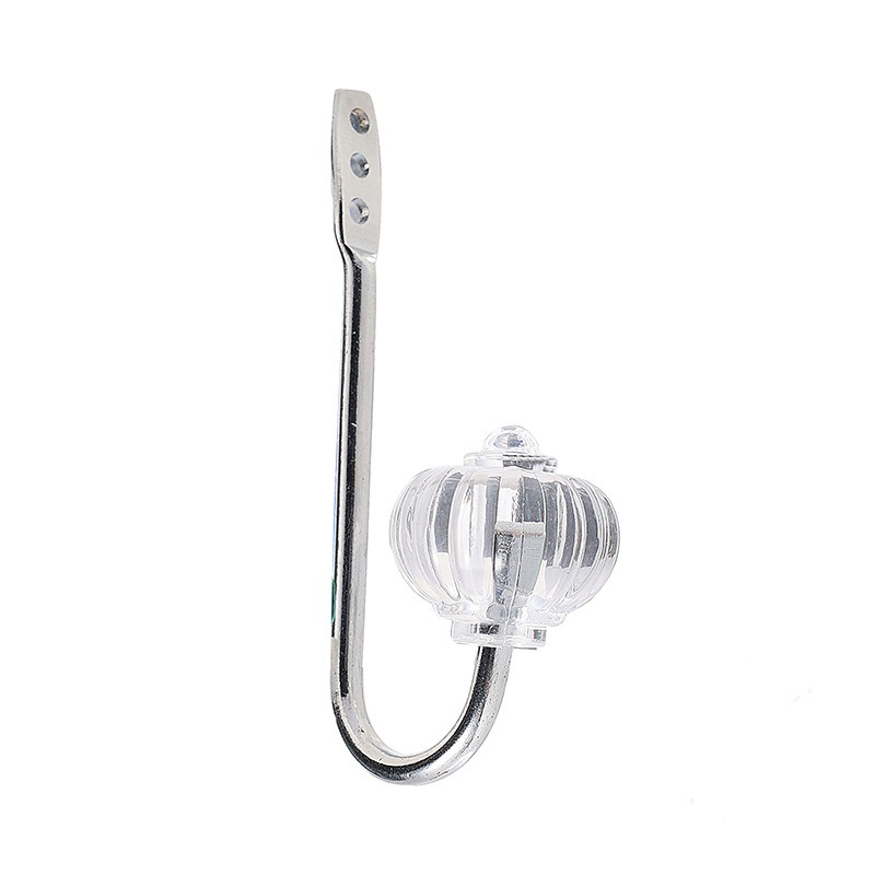 Cross-border black ball wire coat hook, single hook, mini small hook, hook mural coat rack hook, single hook, retro coat hook iron Item Picture
