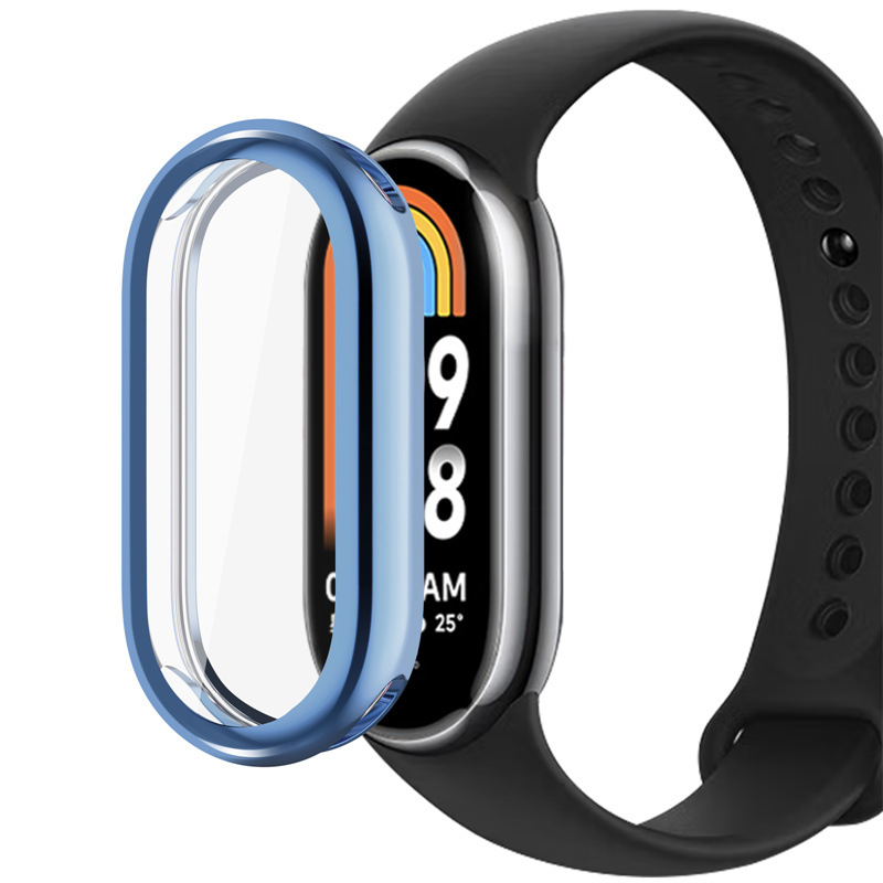 Universal all-inclusive electroplated TPU soft shell protective case for Mi Band 9/10, Mi Band 9/10 anti-drop case details Picture