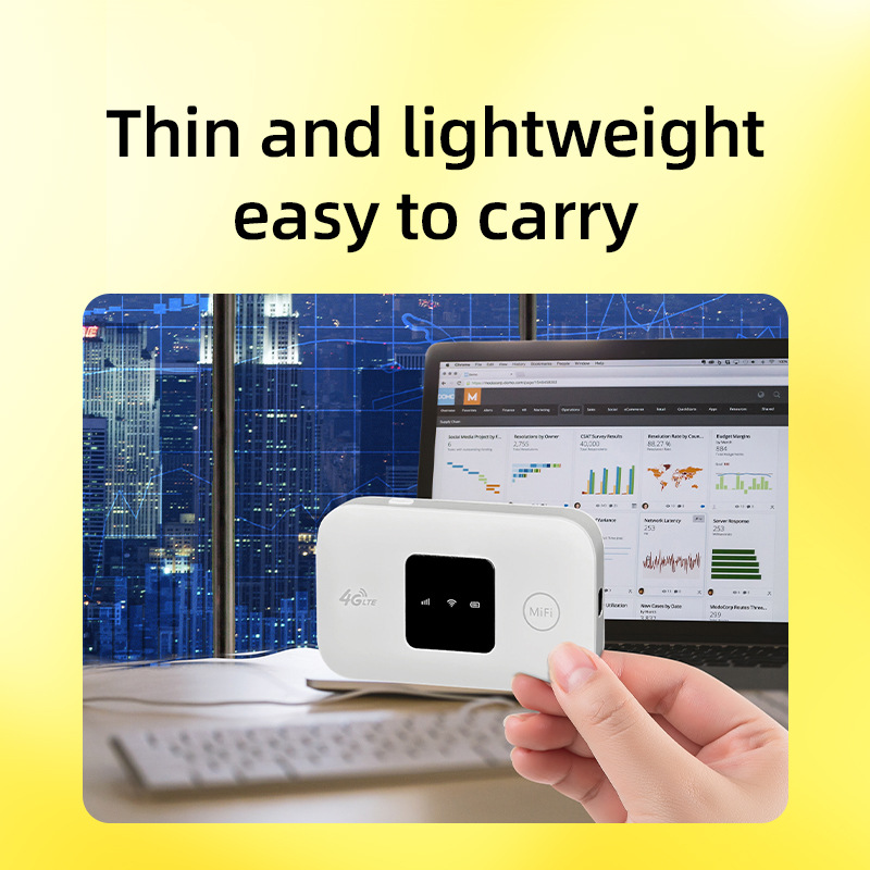 Africa MIFI 4G LTE SIM Card Slot 2100mAh Battery SIM Card wifi details Picture
