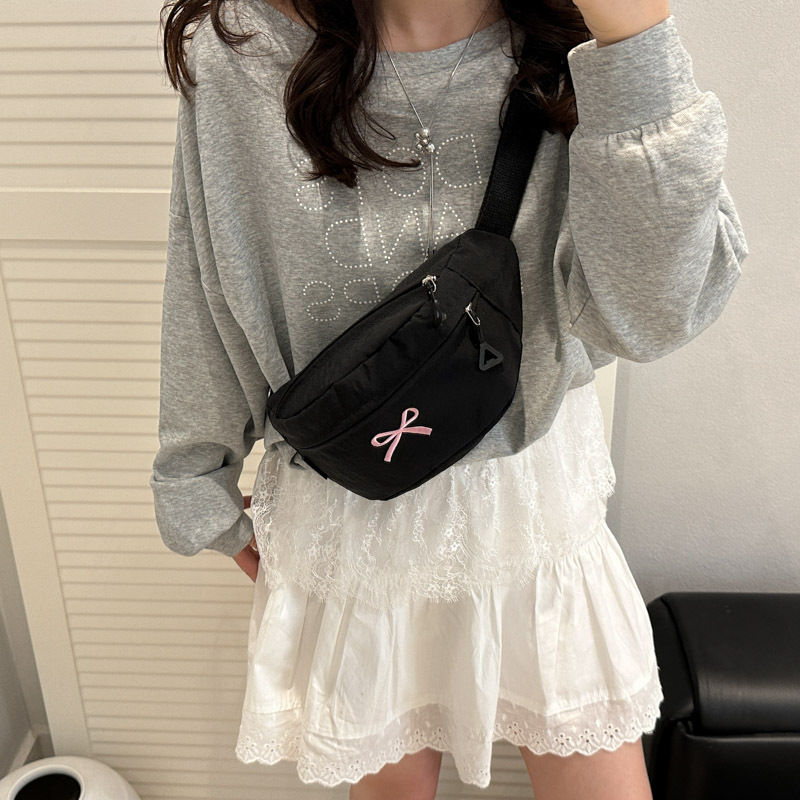 Niche and simple design small backpack 2025, a fresh and elegant women's bag, casual, fashionable and versatile shoulder bag, crossbody bag Specification drawing