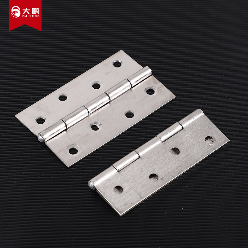 Stainless steel hinges, cabinet door hinges, luggage, wooden boxes, furniture, blinds, pet cages, accessories, hinged small hinges Application Scenario