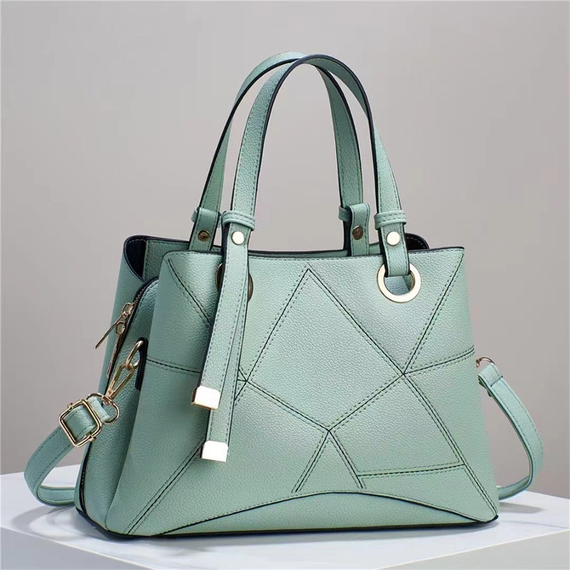 Simple and fashionable women's handbag 2023 Summer new style elegant handbag, large capacity, graceful and gentle woman's single-shoulder crossbody bag full figure