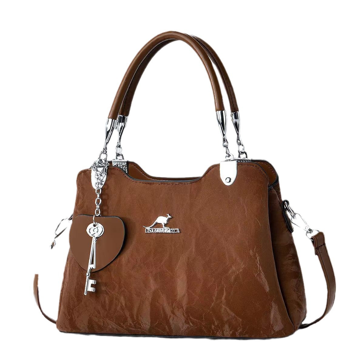 Cross-border wholesale Taizhou women's bags, large-capacity handbags, new women's bags, high-quality single-shoulder large bags, mom bags Item Picture