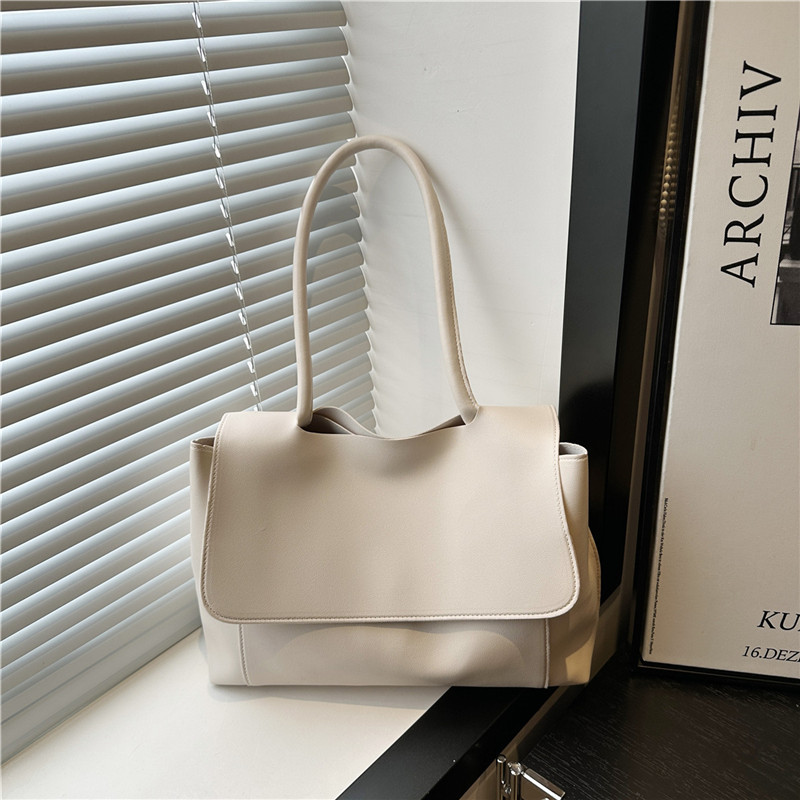 Niche tote bag, pu leather bag, women's bag, large-capacity bag, new single-shoulder crossbody bag, women's handbag full figure