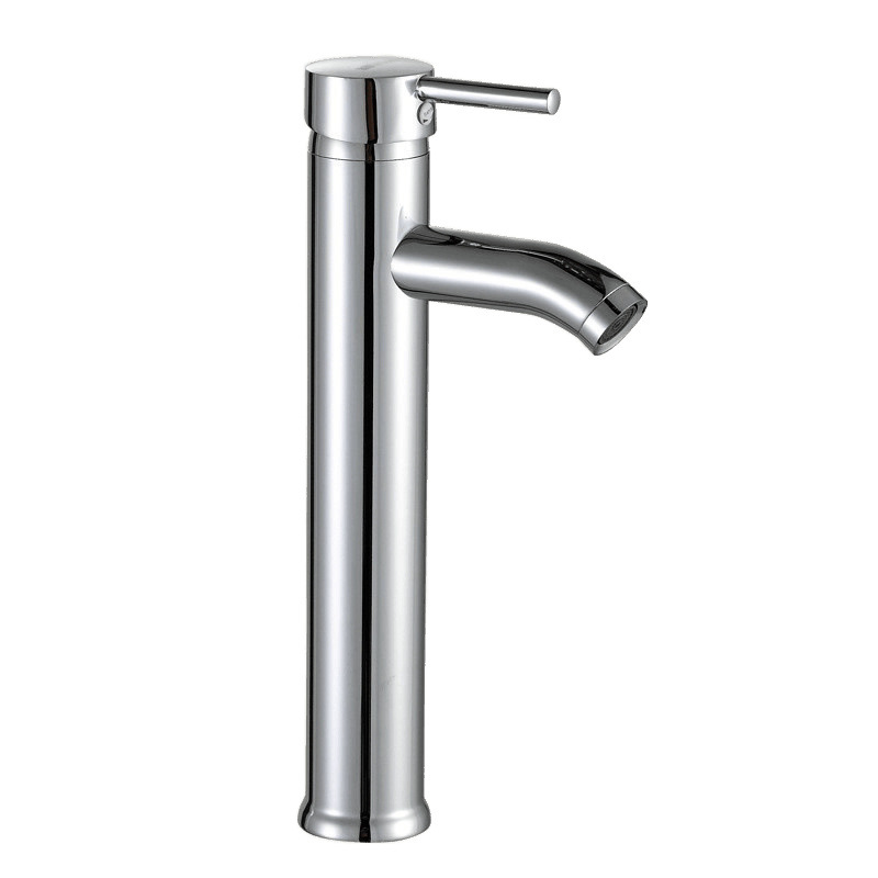 Single-hole countertop basin faucet, hot and cold glass basin faucet, ceramic basin, one piece direct sales wholesale, hot-selling cross-border manufacturer Item Picture