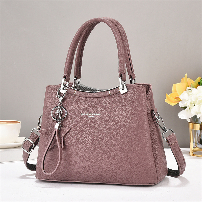 The new 2025 women's bag is a fashionable and versatile commuter tote handbag with a shoulder and crossbody. Women's tote bags are a trend in women's bags Item Picture
